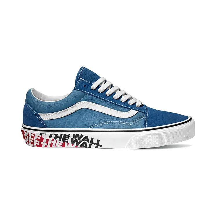 Vans Old Skool Off The Wall Sidewall True Navy (VN0A38G1VRI)