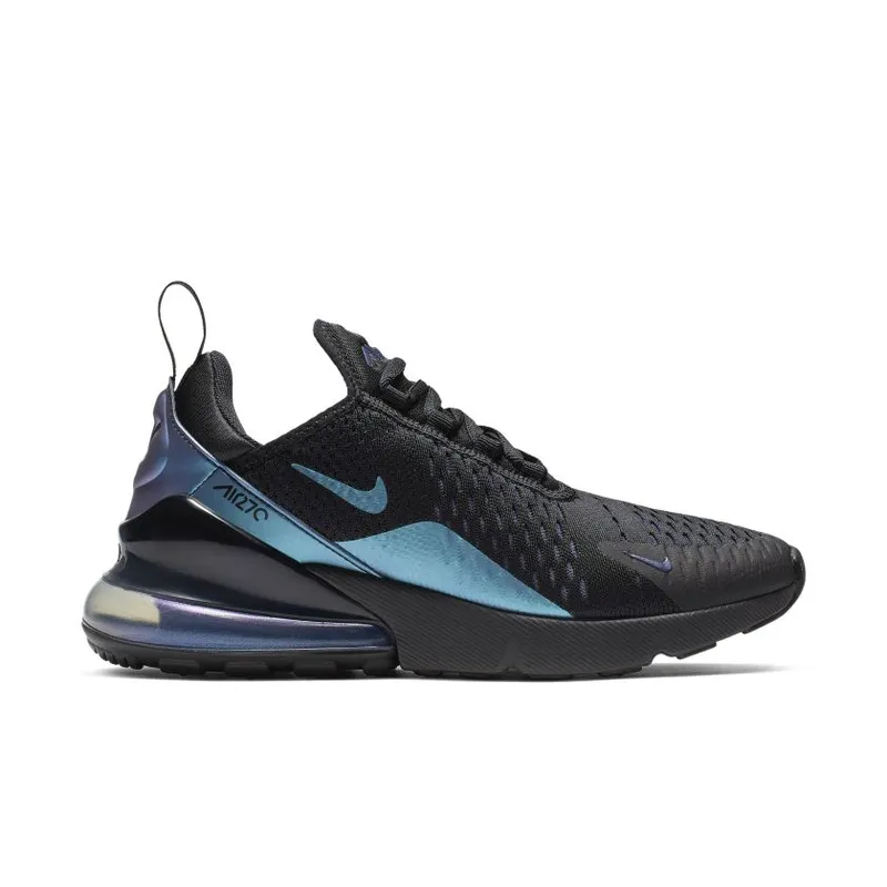 Nike Air Max 270 Throwback Future (W) Black/Laser Fuchsia-Regency Purple (AH6789-011)