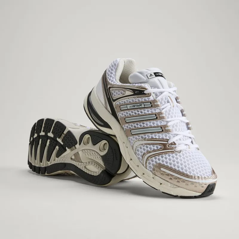 Adidas ADISTAR CONTROL 5 Shoes Cloud White / Orbit Grey / Champagne Met. (KI4470)
