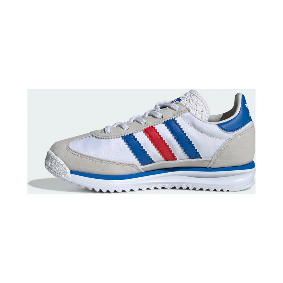 Adidas SL 72 RS Elastic Laces Shoes Cloud White / Blue / Better Scarlet (JQ5962)