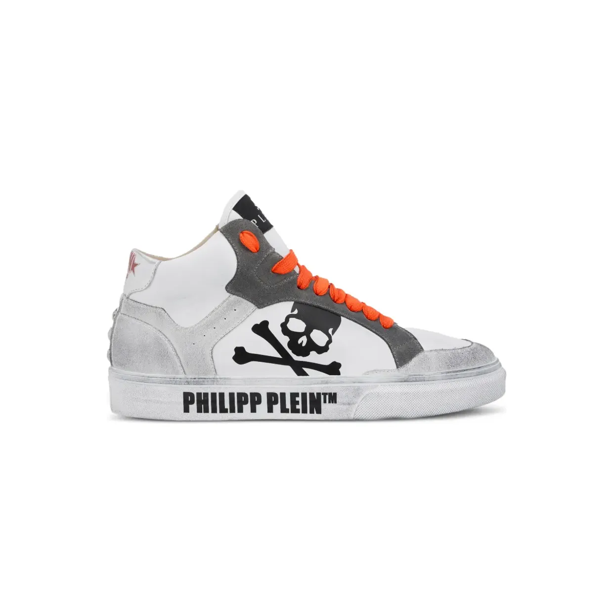 Philipp Plein x Retrokickz high-top met doodskop “White” (LAESUSC0990PLE010N)