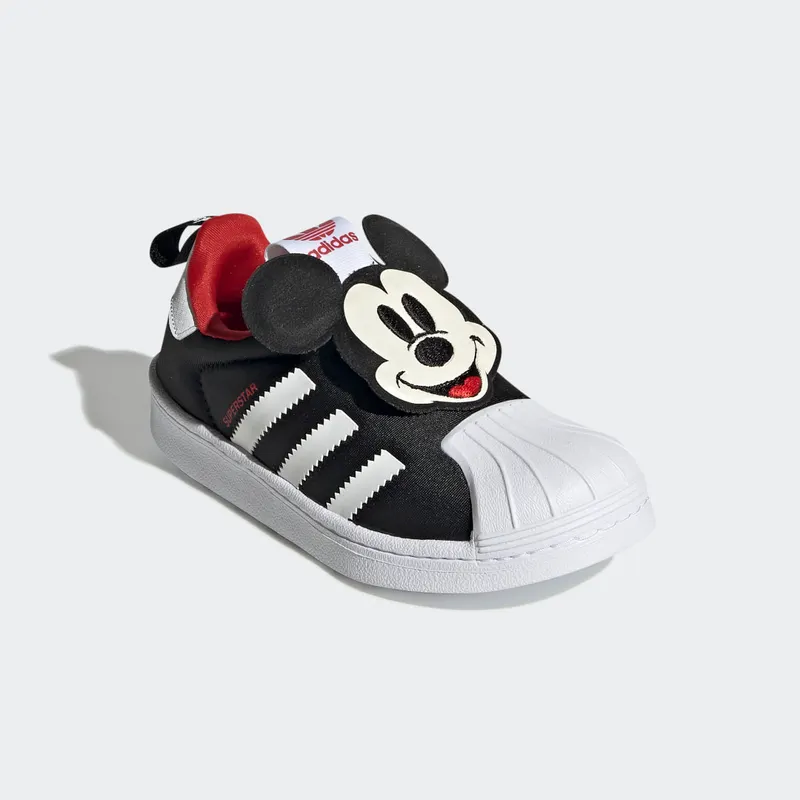 Adidas Disney Superstar 360 Core Black / Cloud White / Vivid Red (Q46299)