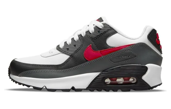 Nike Air Max 90 LTR White Iron Grey (GS) (CD6864-113)