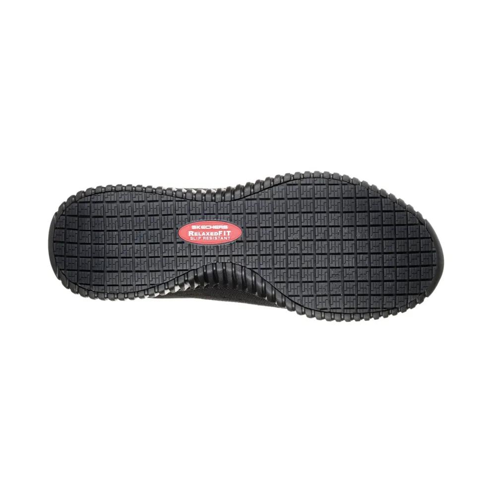 Skechers Work Relaxed Fit: Cessnock Sneaker Black