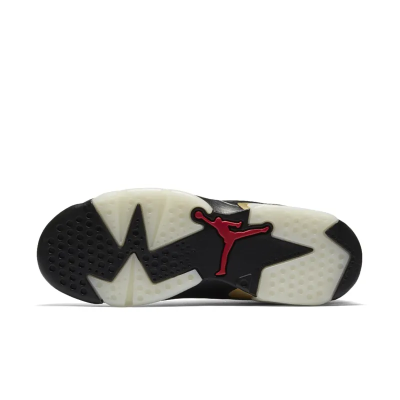 Jordan 6 Retro Chinese New Year 2018 (GS) Black/Metallic Gold-Multi-Color (AA2495-021)
