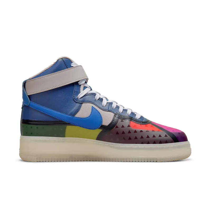 Nike Air Force 1 High ’07 Premium “Thunder Blue Pink Prime” (DV1015-437)