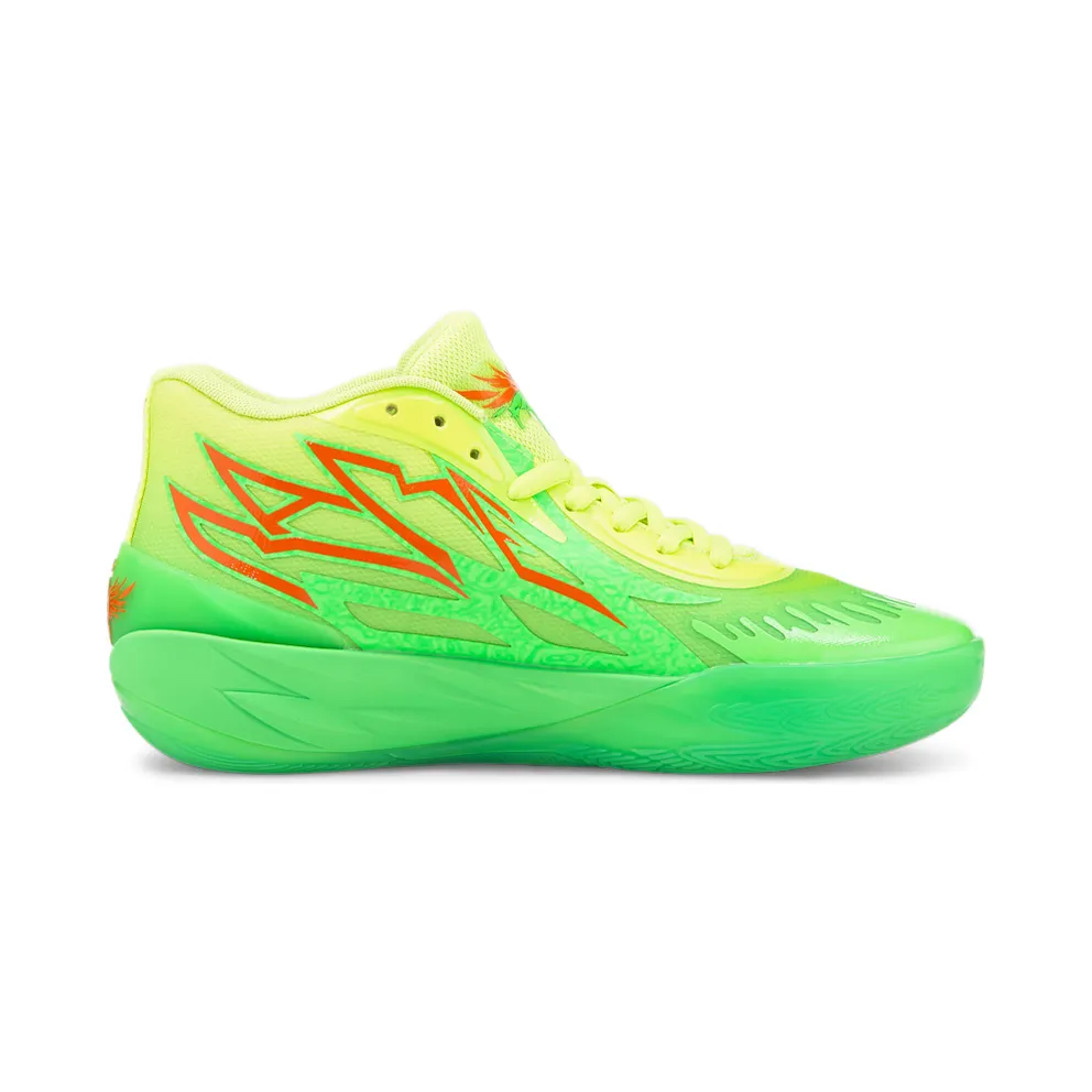 Puma x NICKELODEON SLIME™ MB.02 Basketball Shoes Green (377584-01)