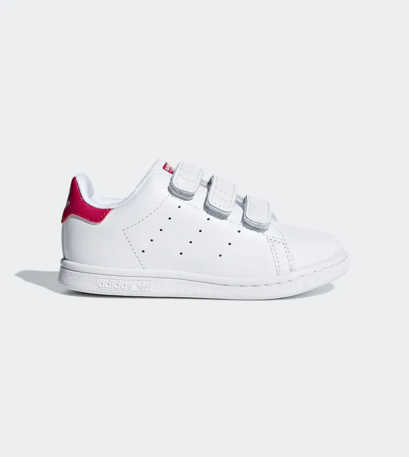 adidas Stan Smith Footwear White / Footwear White / Bold Pink (BZ0523)