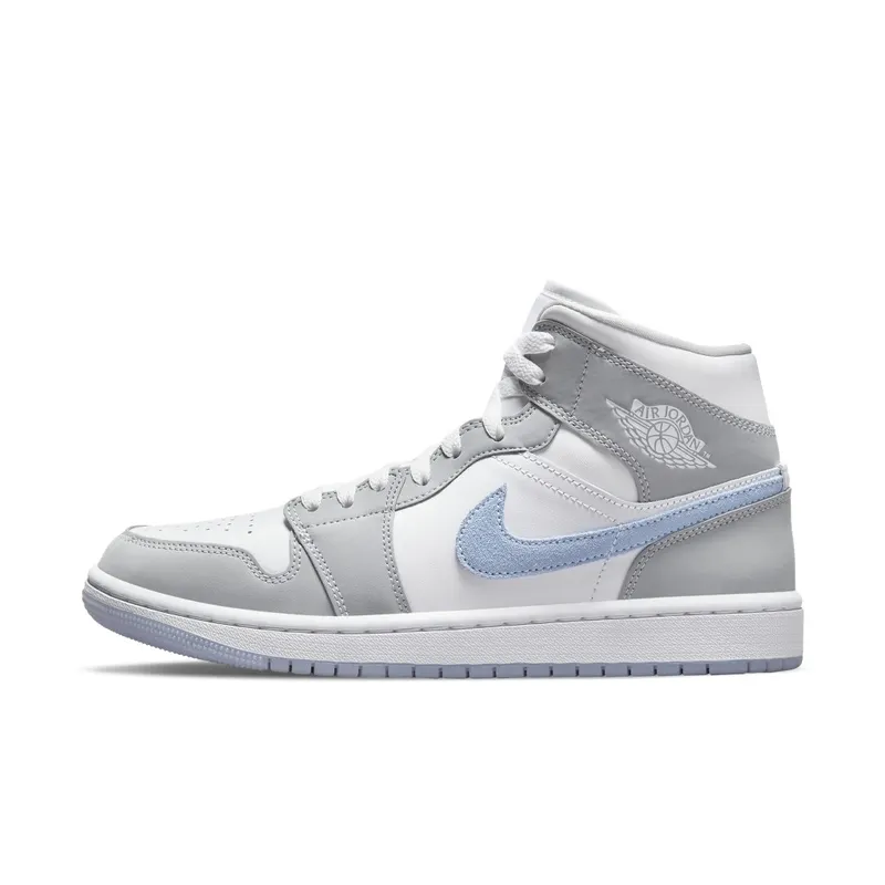 Air Jordan 1 Mid Wolf Grey (2021) (BQ6472-105)