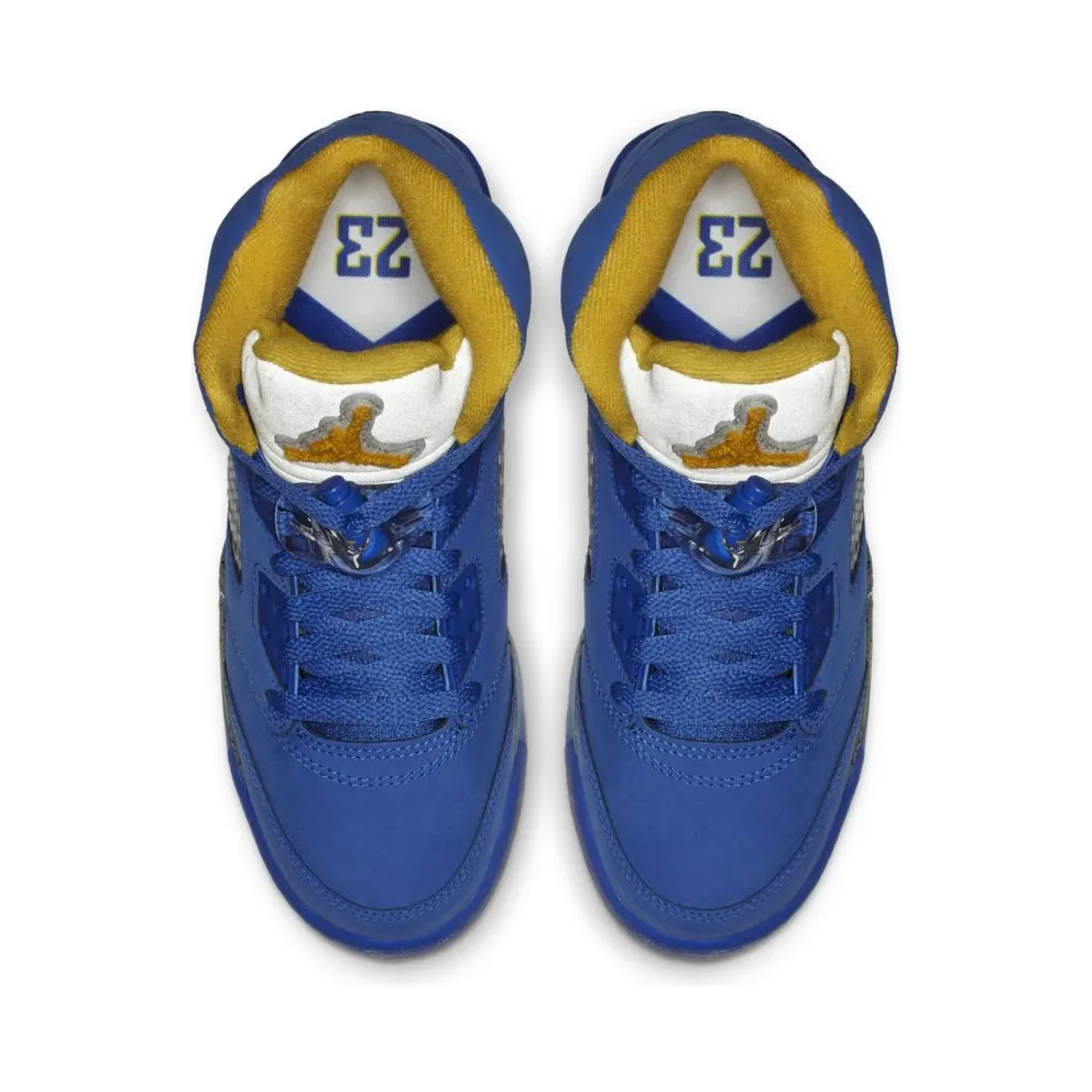 Jordan 5 Retro Laney Varsity Royal (GS) Varsity Royal/Varsity Maize-Light Charcoal (CI3287-400)
