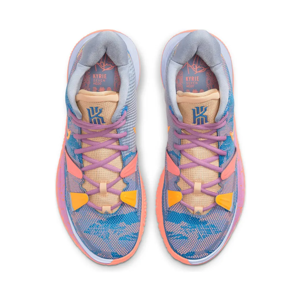 Nike Kyrie 7 Preheat ‘Expressions’ Ghost/Laser Orange/Blue Beyond (DC0588-003)