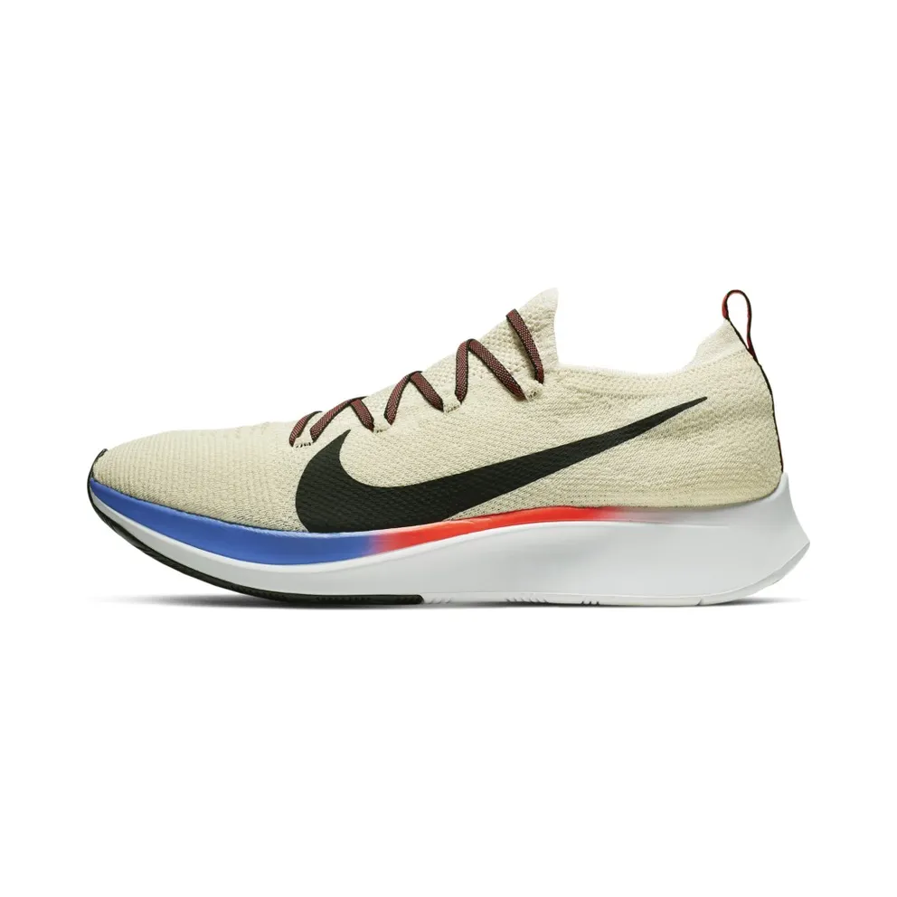 Nike Zoom Fly Flyknit Light Cream Light Cream University Red Sapphire Black (AR4561-200)