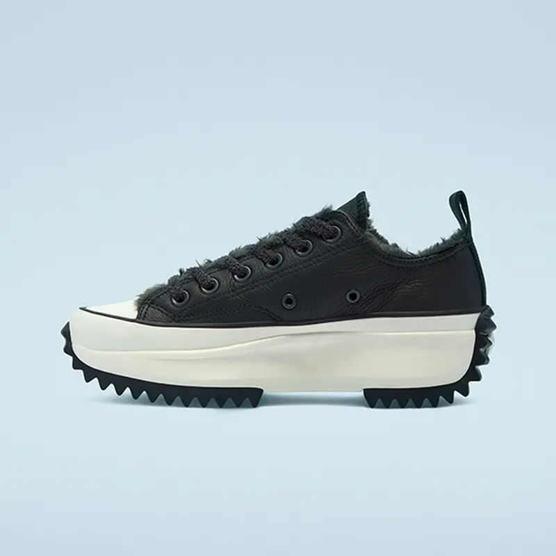 Converse Run Star Hike Ox Cozy Club Black Black/Almost Black-Egret (169551C)