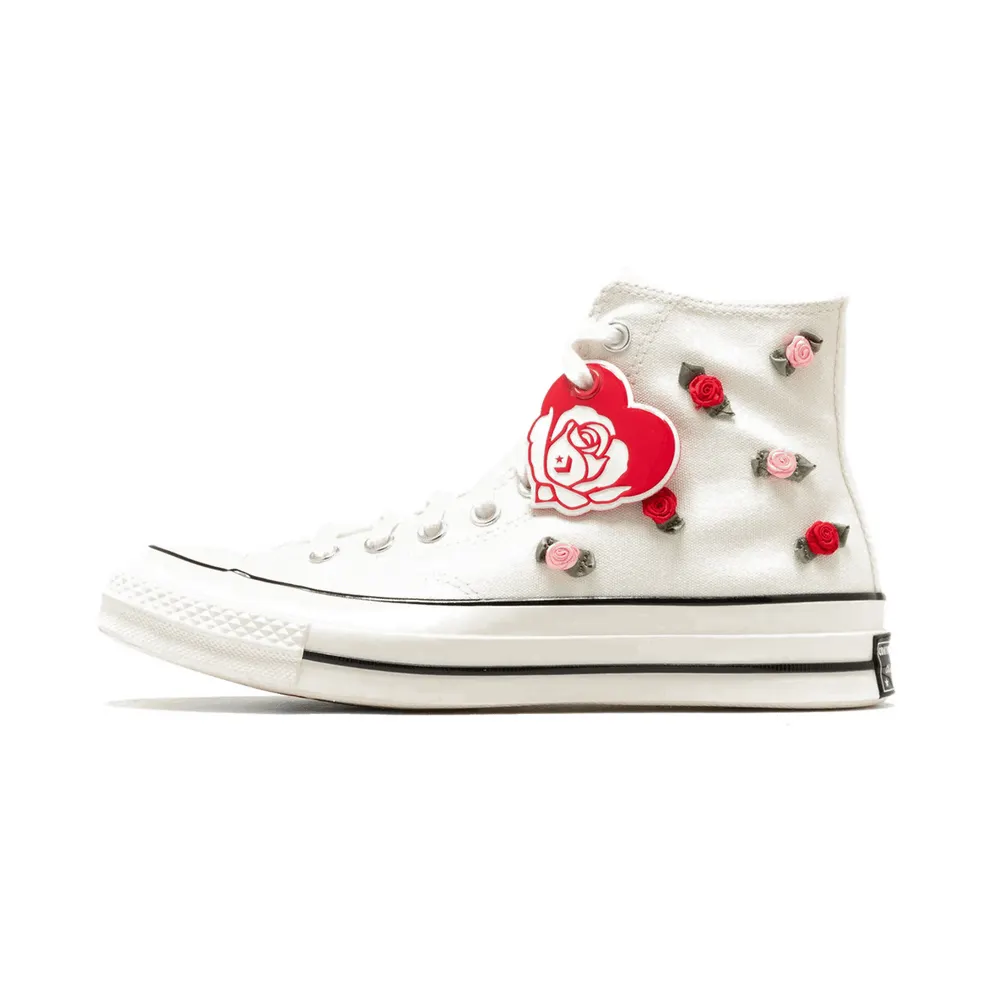 Converse Chuck 70 Valentine’s Day Egret/Red/Lt Jellyfish Jitter (A10637C)