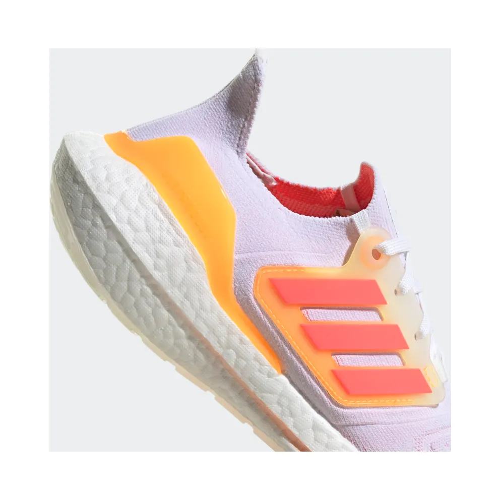 adidas ULTRABOOST 22 Shoes Cloud White / Turbo / Flash Orange (GX5595)