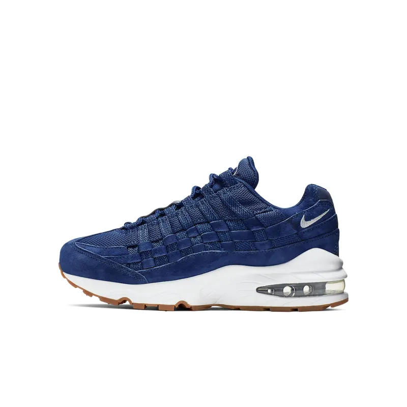 Nike Air Max 95 Woven GS “Blue Void/Wolf Grey” (BV1293-400)