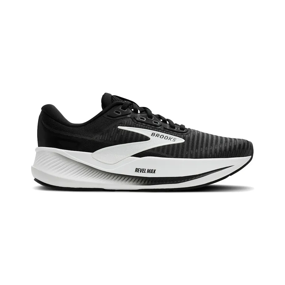 Brooks Revel Max Black Grey White (120470-1B-090)