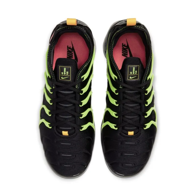 Nike Air VaporMax Plus Black Electric Green Black/Ember Glow-Electric Green (CU4884-001)