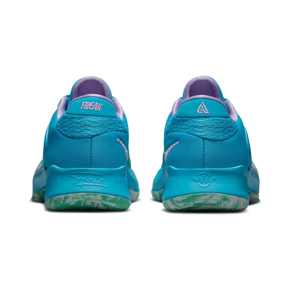 Nike ZOOM FREAK 4 GS “Laser Blue/Light Menta/Glacier Blue/Lilac” (DQ0553-400)
