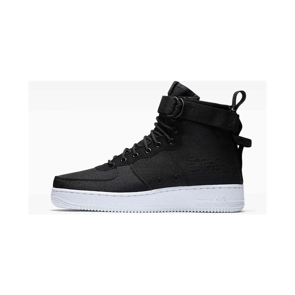 Nike Sf Af1 Mid Black Anthracite-White Black/Anthracite-White (917753-006)