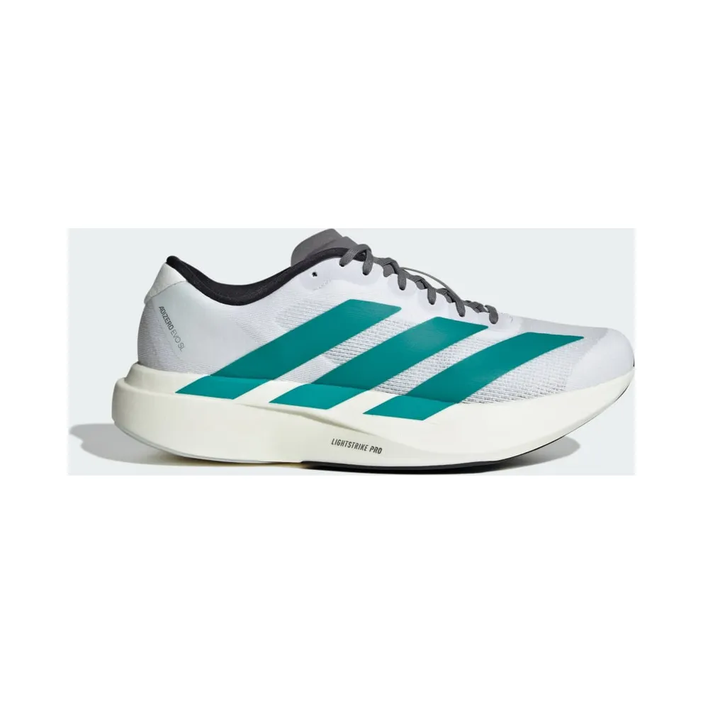 Adidas Adizero EVO SL Cloud White / Pure Teal / Grey Four (JS4487)