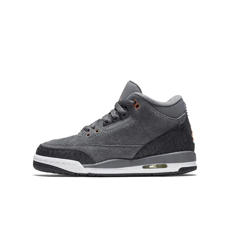 Jordan 3 Retro Anthracite (GS) Anthracite/Metallic Red Bronze-White-Dark Grey (441140-035)