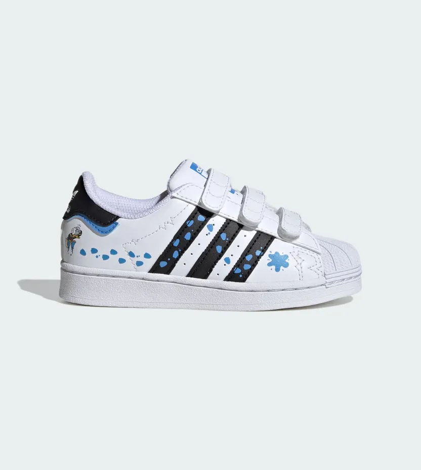 adidas adidas Originals x Disney Superstar Kids Cloud White / Core Black / Yellow (IG6264)