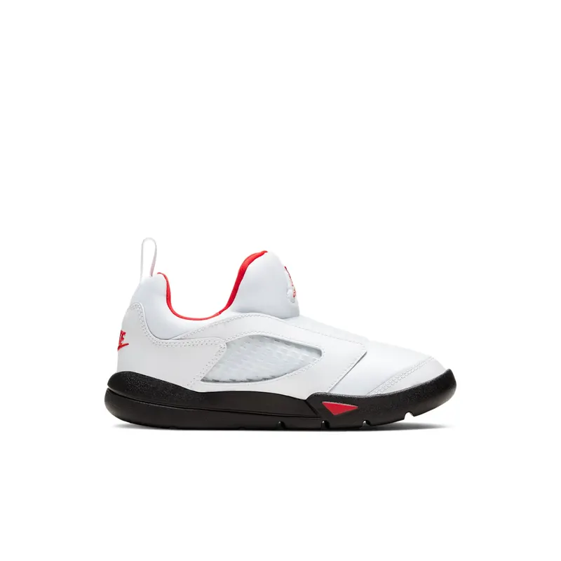Jordan 5 Retro Little Flex White Black University Red (PS) White/Black-University Red (CK1227-100)