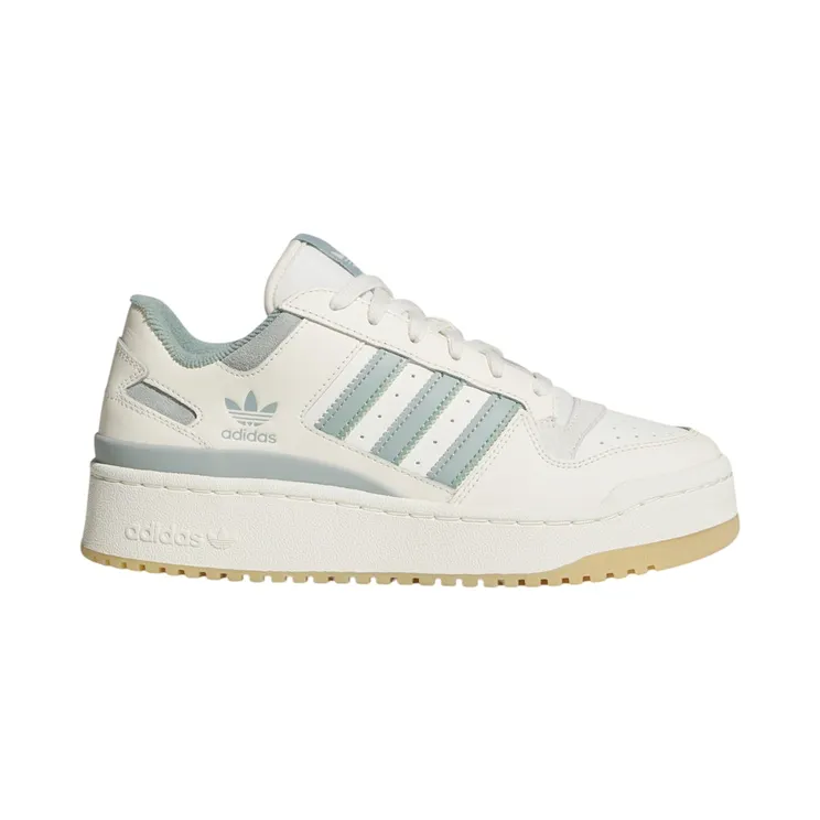 adidas Forum Bold Stripes Off White Silver Green (JP6491)