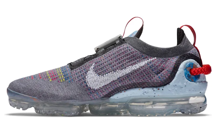 Nike Air VaporMax 2020 Flyknit ‘Smoke Grey’ Smoke Grey/Bright Crimson/University Red/White (CZ9313-001)