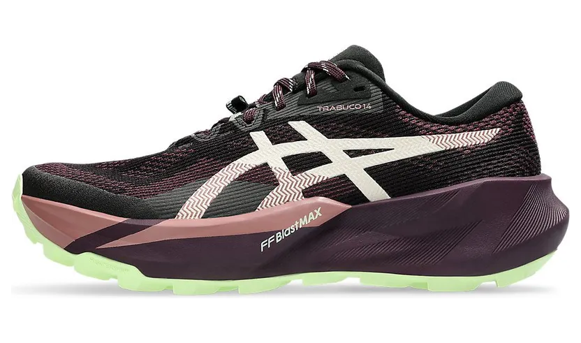 ASICS TRABUCO 14 “Black / Dark Aubergine” (1012B938-002)