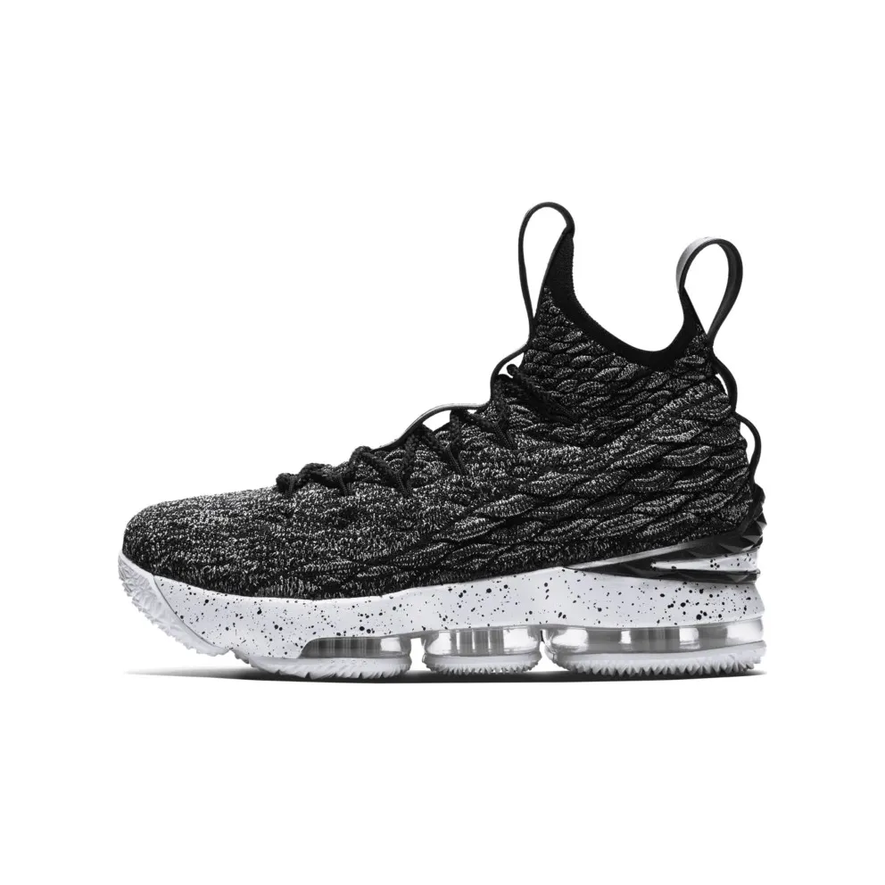 Nike LeBron 15 Ashes (GS) Black/White-White (922811-002)