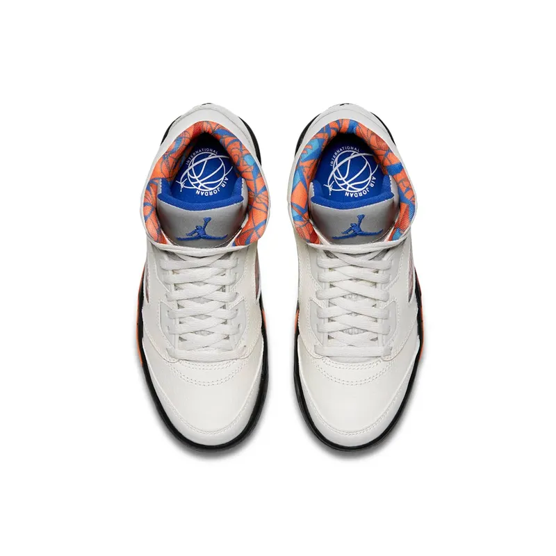 Jordan 5 Retro International Flight (PS) Sail/Racer Blue-Cone-Black (440889-148)