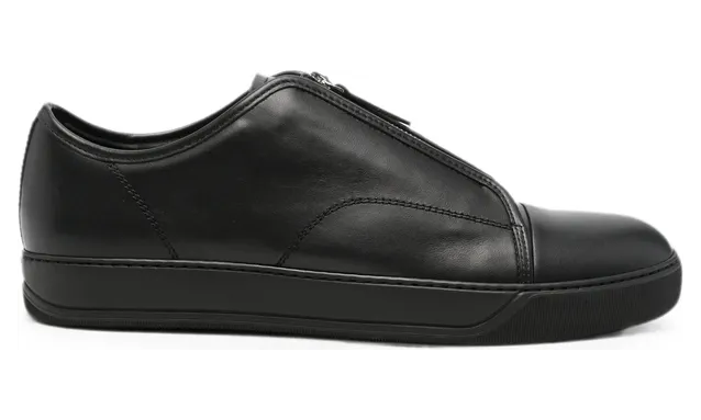 Lanvin Zip-front Leather “Black” (FM-SKDBB5 ZPLE-A26 10)