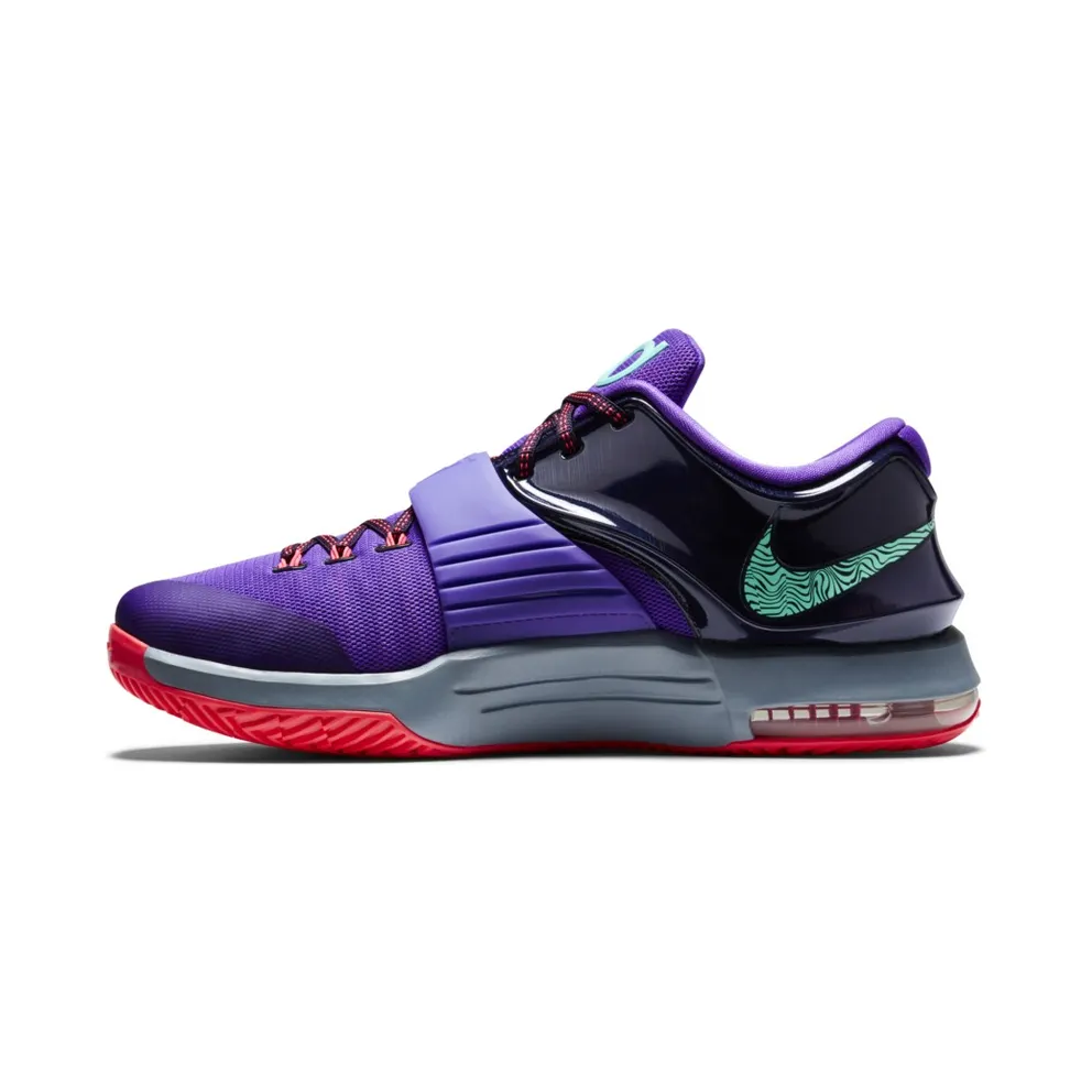 Nike KD 7 Lightning 534 Cave Purple-Hyper Grape-Magnet Grey-Bleached Turquoise (653996-535)