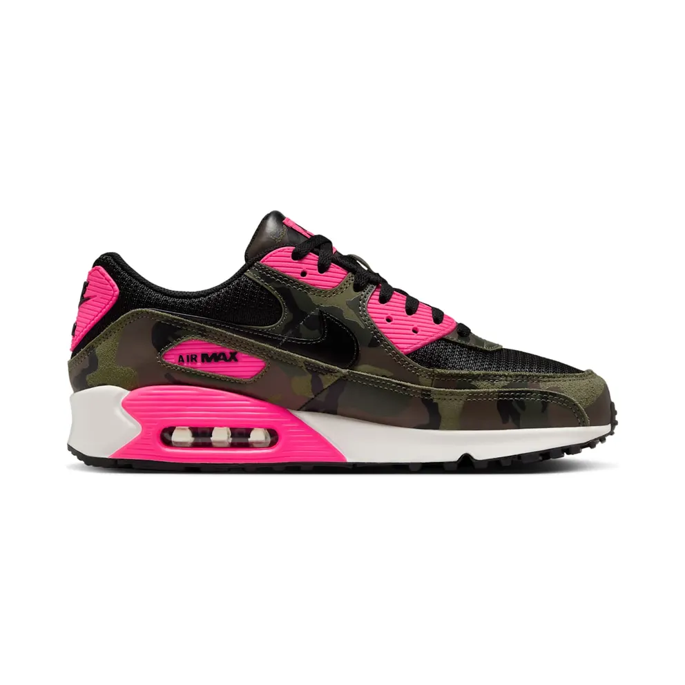 Nike Air Max 90 “Camo Pack Sequoia Hyper Pink” (IF1721-300)