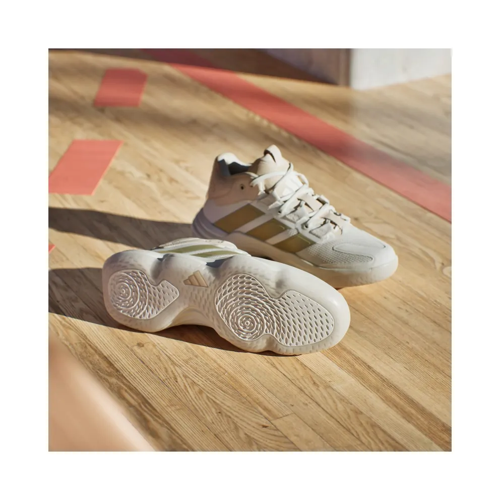 Adidas Court Stabil Indoor Off White / Gold Metallic / Crystal Sand (JP9833)