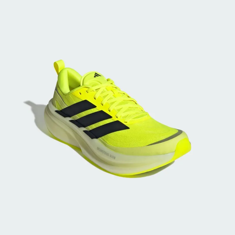 Adidas SUPERNOVA GLIDE M RUNNING SHOES Solar Yellow / Core Black / Matte Silver (KJ8658)