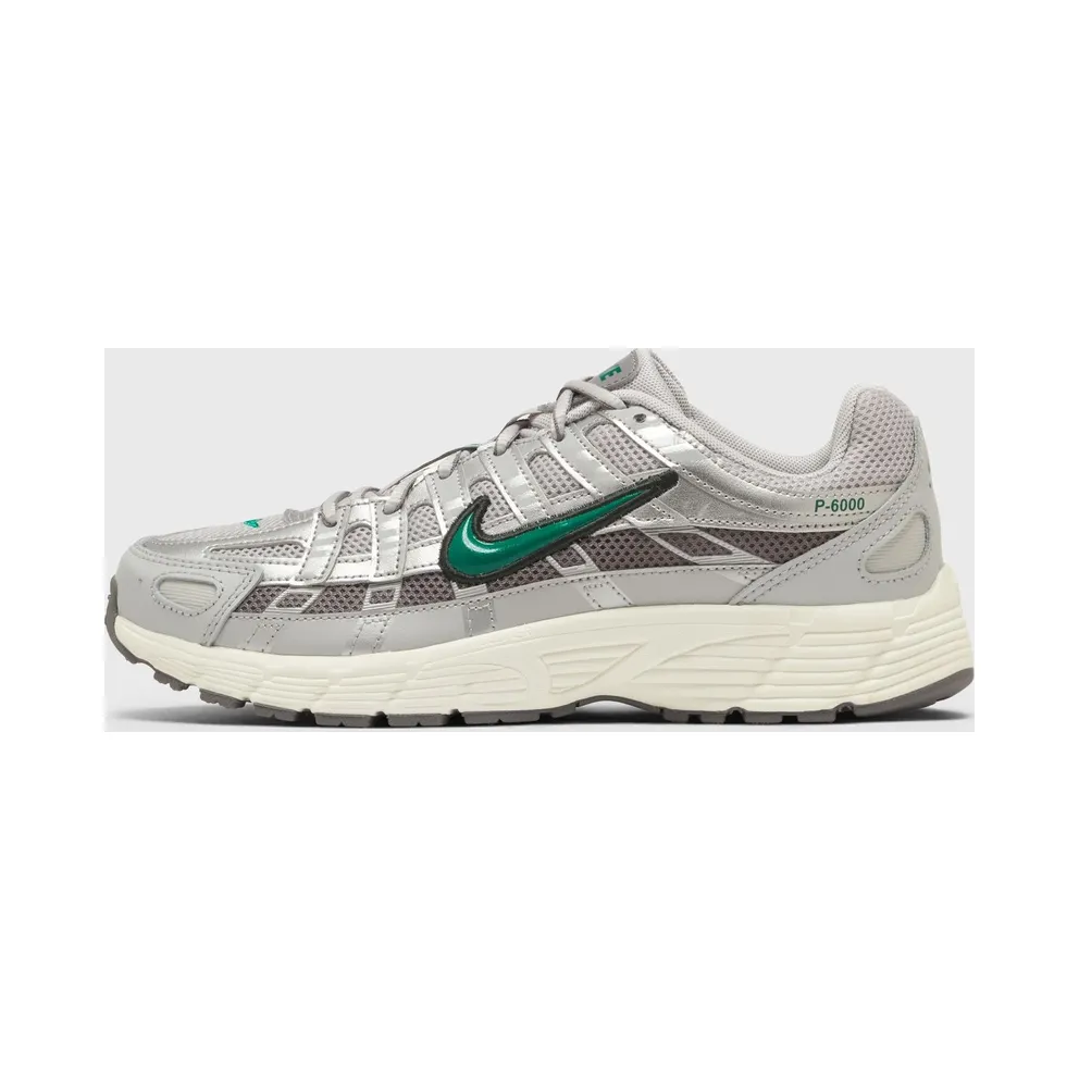 Nike P-6000 Grey Fog Silver Malachite