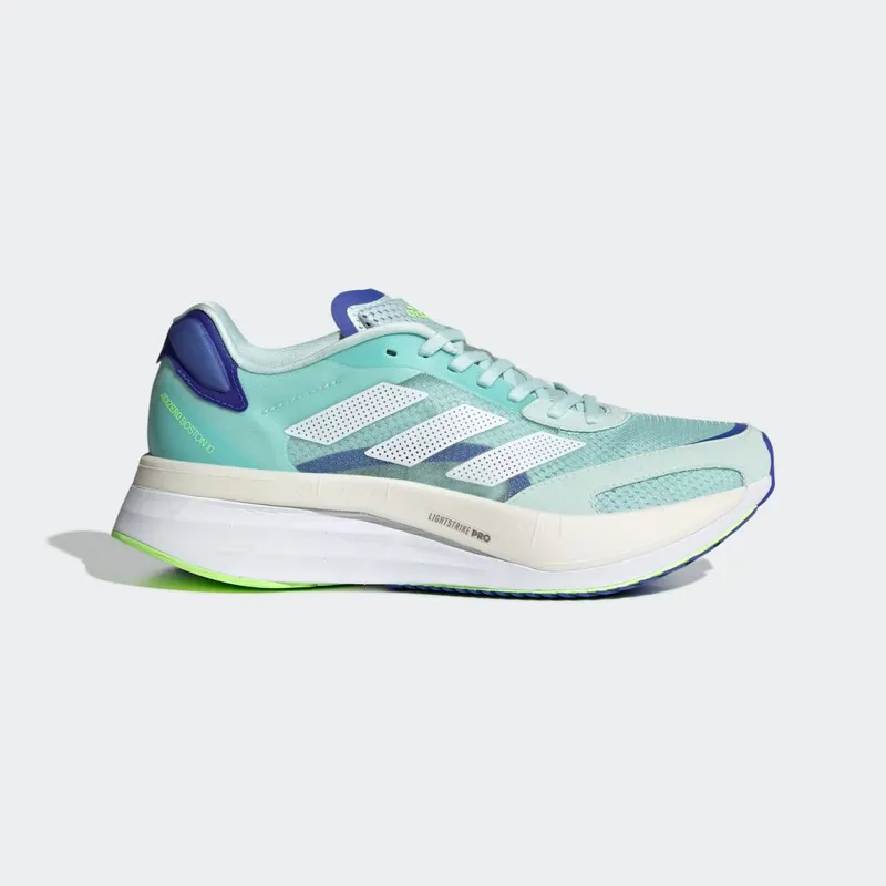 adidas Adizero Boston 10 Halo Mint / Cloud White / Sonic Ink (FZ2496)