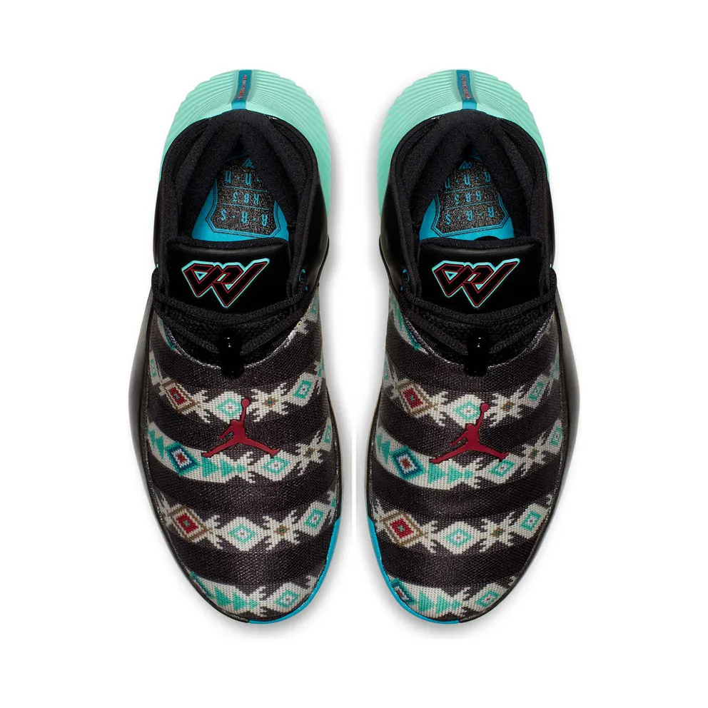 Jordan Why Not Zer0.1 Low N7 Black/Varsity Red-Emerald Rise-Dark Turquoise (BQ2383-001)