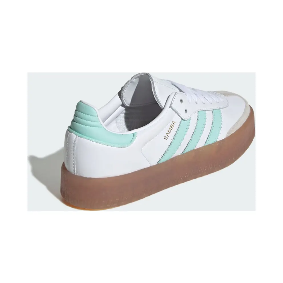 Adidas Sambae Kids Cloud White / Clear Mint / Gold Metallic (JQ1314)