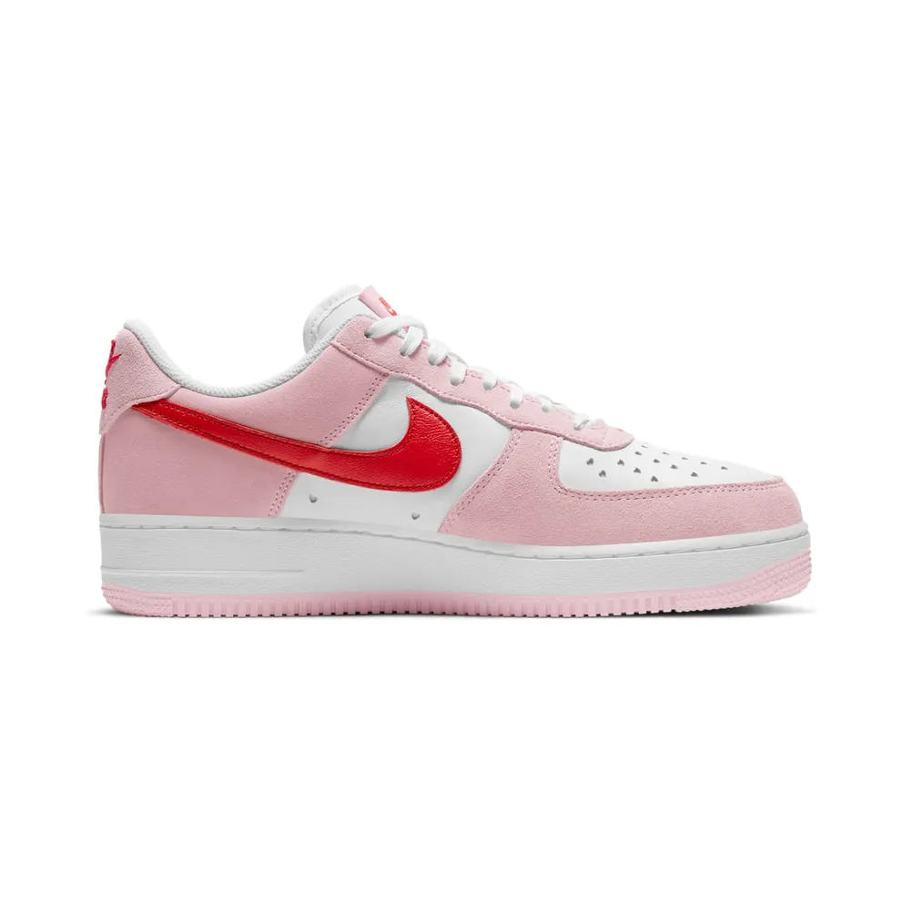 Nike Air Force 1 07 QS Valentine’s Day Love Letter Tulip Pink/University Red-White (DD3384-600)