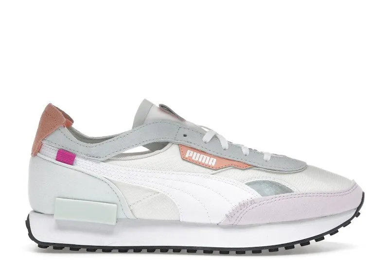 PUMA Future Rider Cut-Out Women’ Pristine/Lavender Fog/Ice Flow (383826-02)