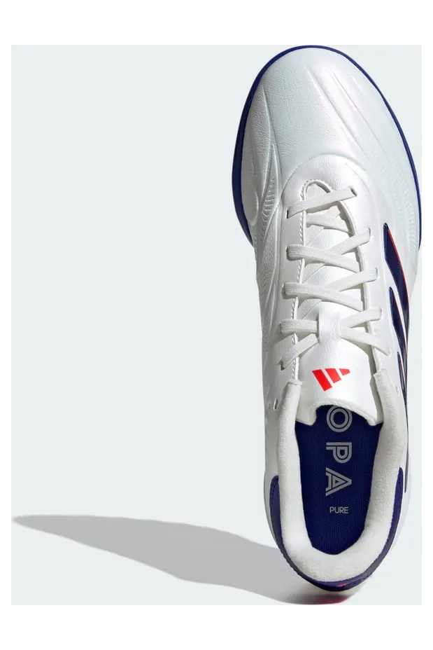 adidas Copa Pure 2 League Turf Cloud White Lucid Blue Solar Red (IG6407)