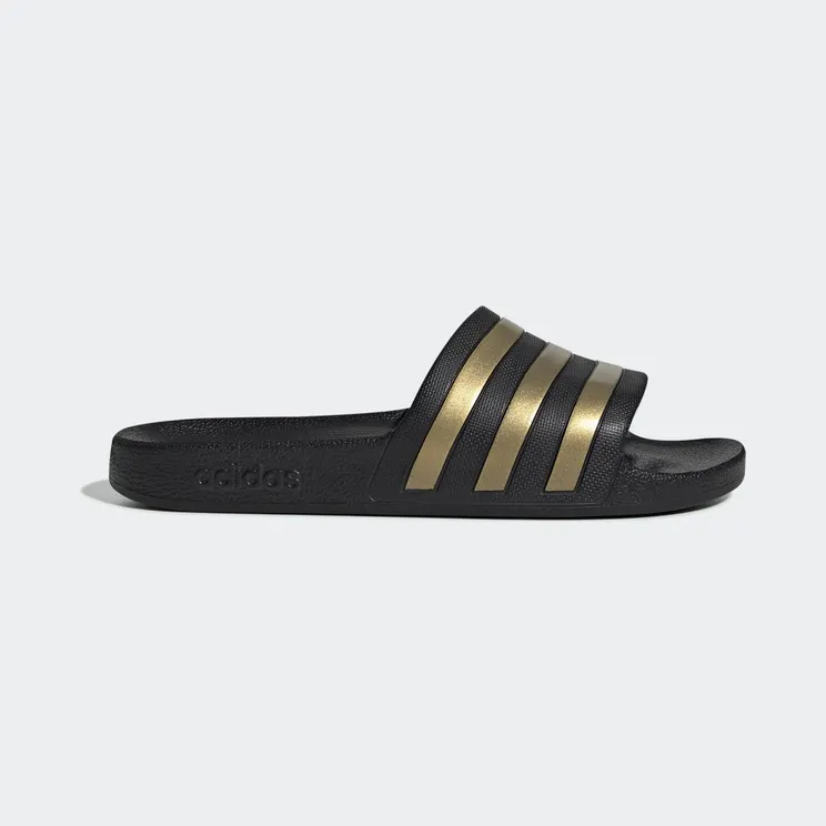 Adidas adilette Aqua Badslippers Core Black / Gold Metallic / Core Black (EG1758)