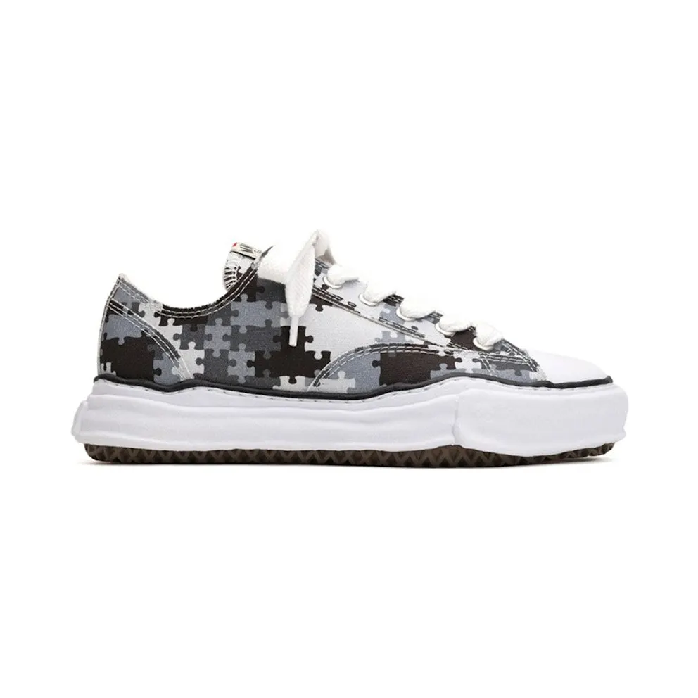Maison Mihara Yasuhiro Peterson OG Sole Canvas Low Peace and After Camo Grey (C13FW716-GRY)