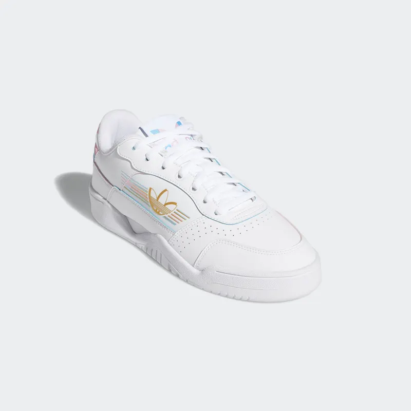 adidas Carerra Low Pride (2020) Footwear White/Footwear White/Bright Cyan (FY9018)