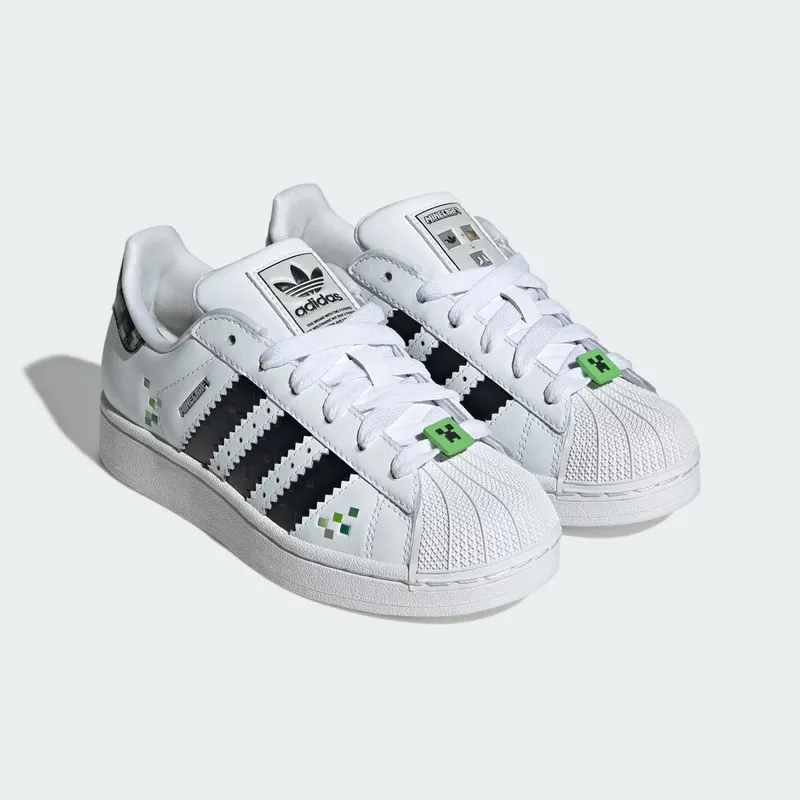 Adidas Superstar GS “Minecraft – Creeper” (JQ8749)