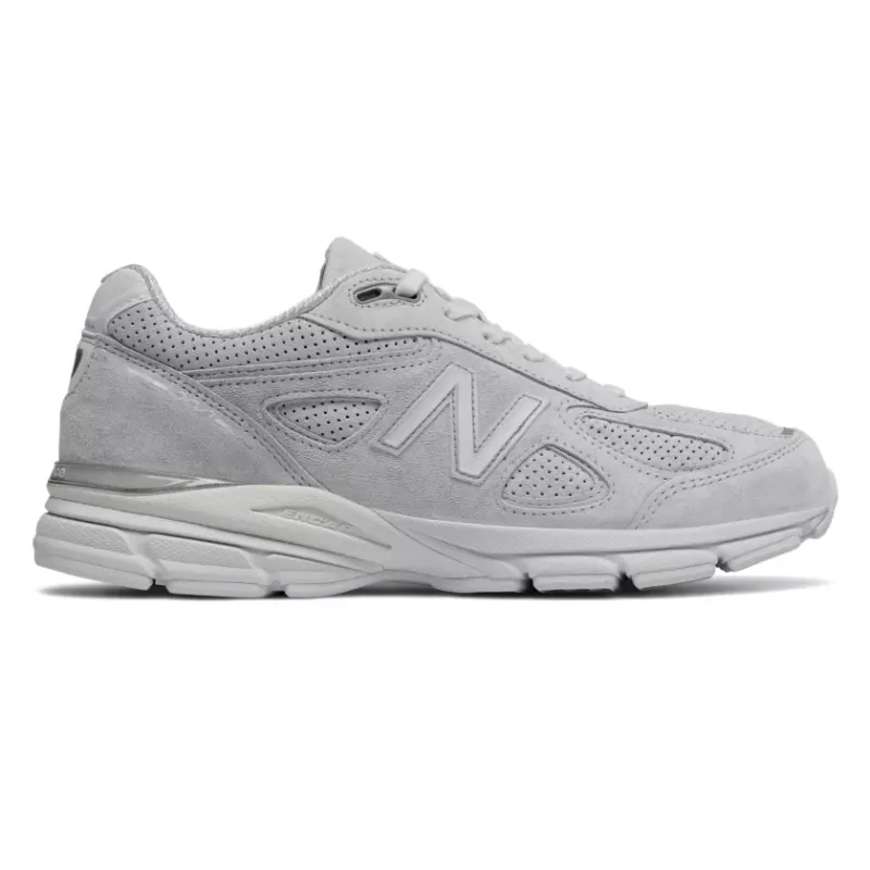 New Balance 990v4 Grey (Standard Width) Arctic Fox/White (M990AF4)